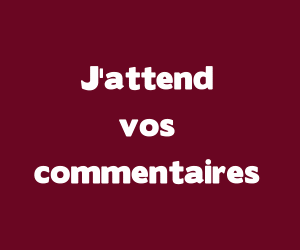 J'attends vos comm